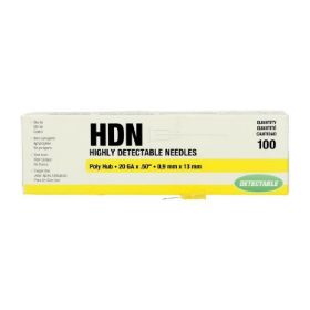Igły HDN 0,9 x 13 mm (20G x 1/2) luer lock, 100 szt.