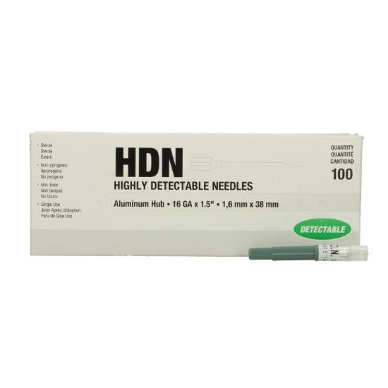 Obrazek Igły HDN 1,6 x 38 mm (16G x 1 1/2) luer lock, 100 szt.