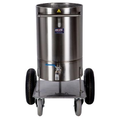 Obrazek MJS Mieszalnik do mleka + duże koła 90RSBW, 90 L