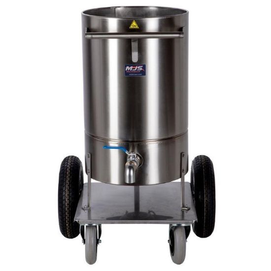 Obrazek MJS Mieszalnik do mleka + duże koła 90RSBW, 90 L