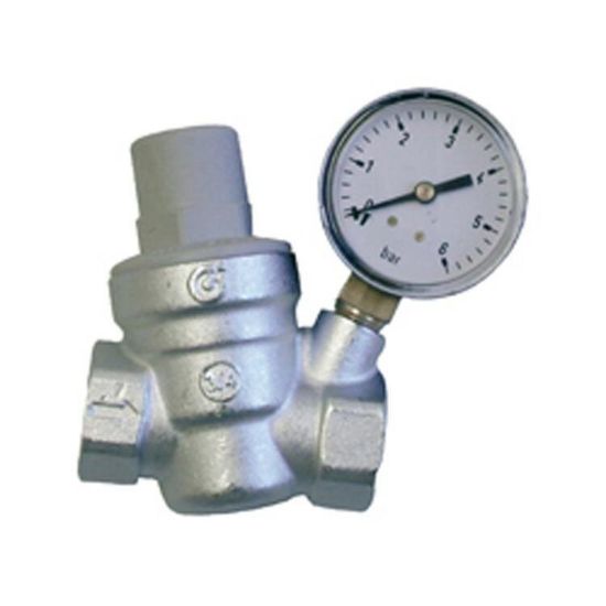 Obrazek Regulator ciśnienia z manometrem 3/4"